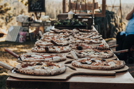 Wedding pizzas
